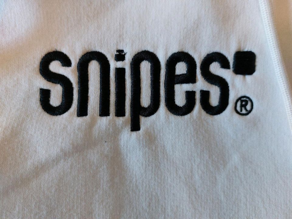 Hoodie Snipes , Größe XS, weiß in Düsseldorf