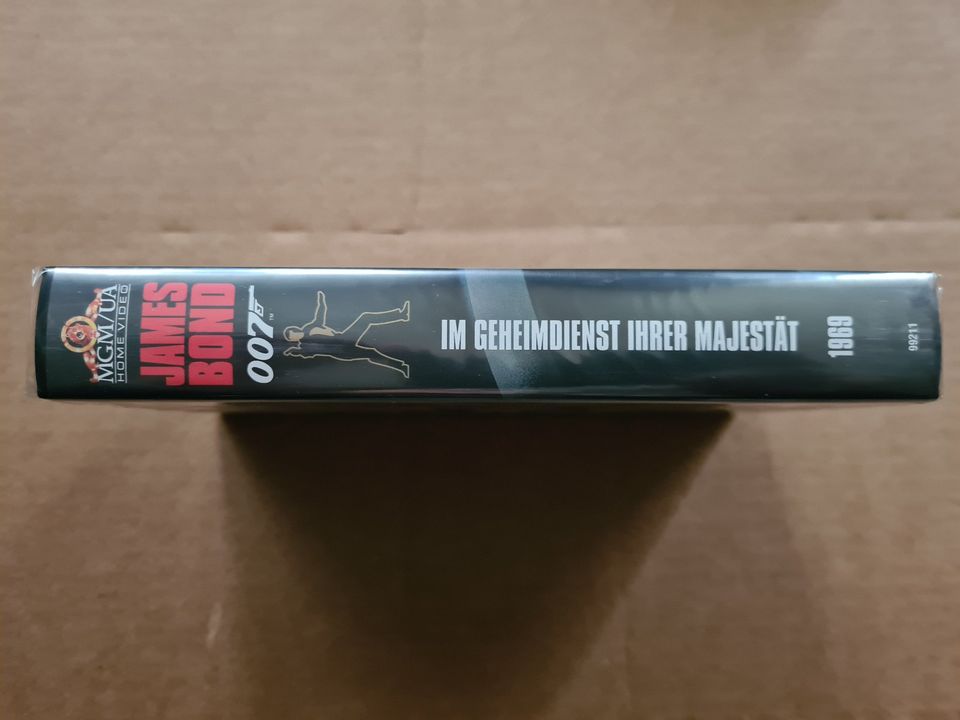 James Bond 007 - Im Geheimdienst ihrer Majestät [VHS] NEU! Noch e in Gifhorn