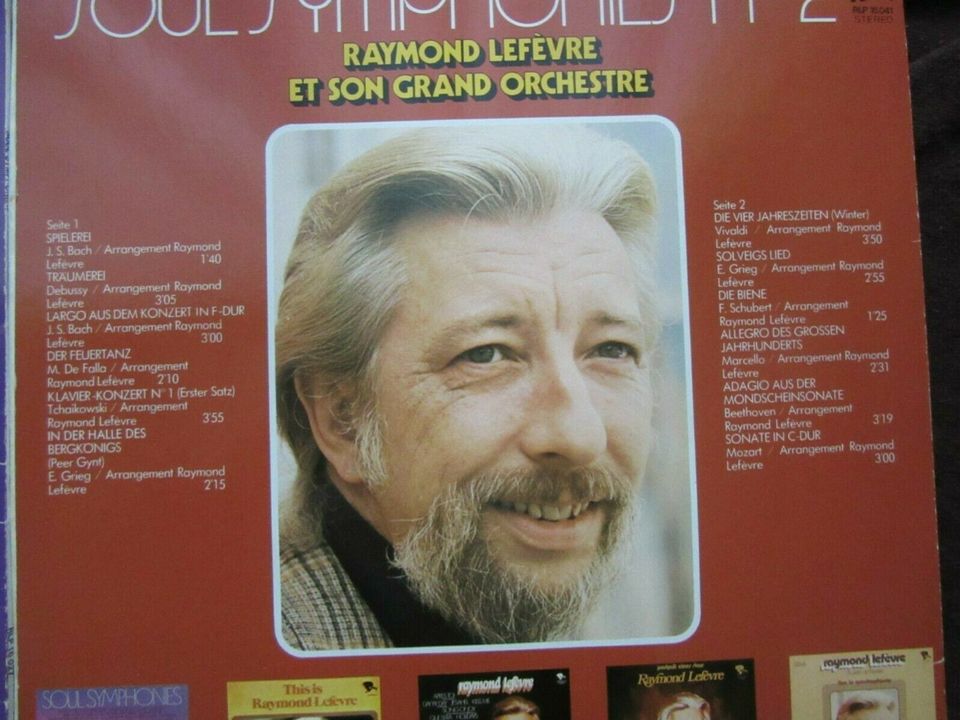 Soul Symphonies Raymond Levevre 2 Lp s Schallplatten Sammlung in Ichenhausen