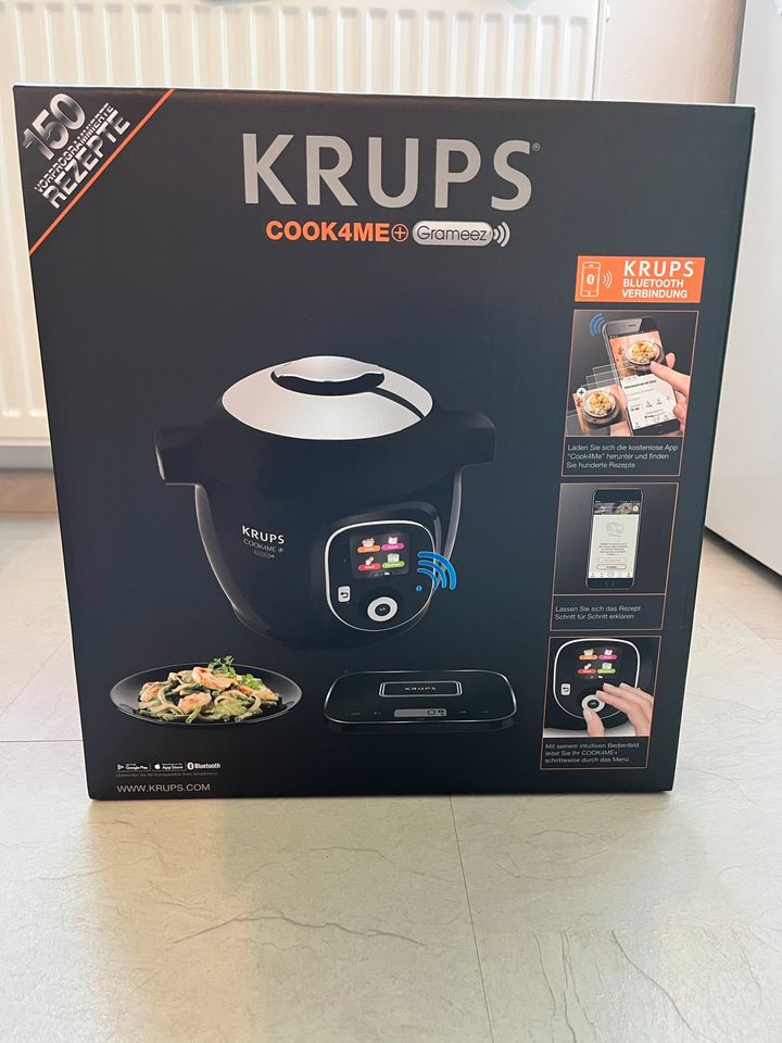 Krups Cook 4me + Grameez, unbenutzt/Neu, mit Waage und Bluetooth in  Nordrhein-Westfalen - Werther (Westfalen) | eBay Kleinanzeigen ist jetzt  Kleinanzeigen