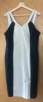 COMMA Sommerkleid Cocktailkleid schwarz beige Gr 42 Hessen - Bad Vilbel Vorschau