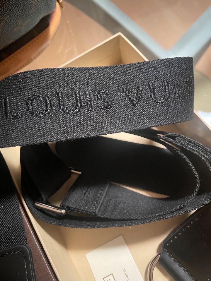 orig. Louis Vuitton Schulterriemen Gurt schwarz Keepall Speedy in Dortmund