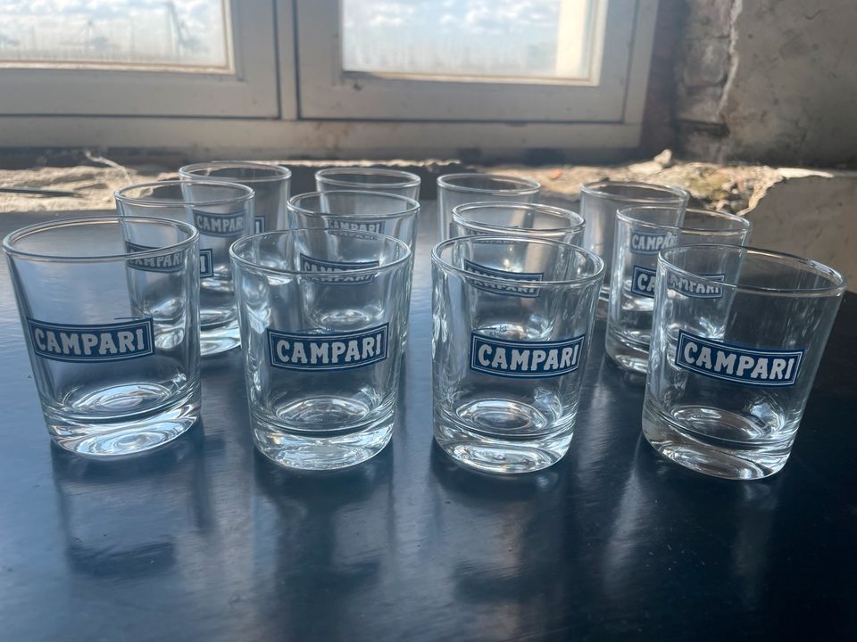 Campari Gläser Aperitivo 12 Stück in Hamburg