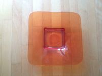 Glasschale quadratisch rechteckig flach orange ca. 31 cm gross Nordrhein-Westfalen - Willich Vorschau