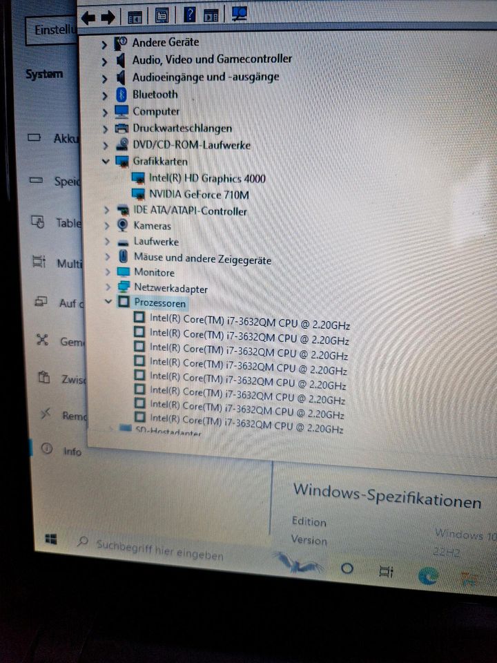 Acer V3-571G, i7, 8GB RAM in Molbergen