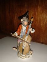 Meissen Figur Affe aus Affenkapelle Cellist Cellospieler 14 cm 1. Sendling - Obersendling Vorschau