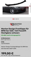 Maxton Frontlippe BMW e60/e61 nicht M-Paket Facelift Baden-Württemberg - Villingen-Schwenningen Vorschau