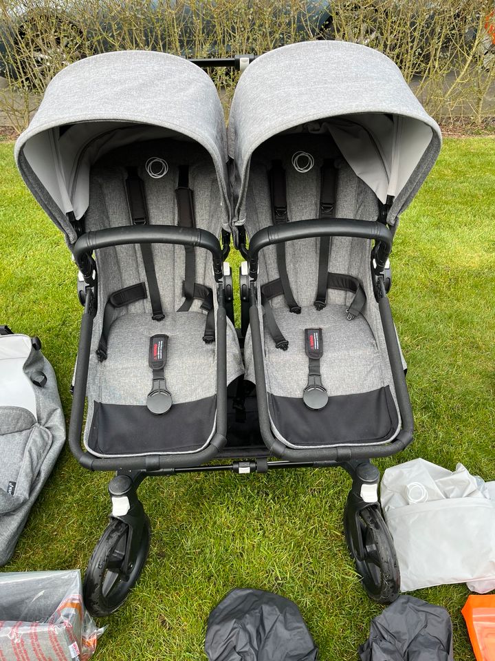 Bugaboo Donkey 3 Geschwisterkinderwagen, Zwillingskindetwagen in Jever