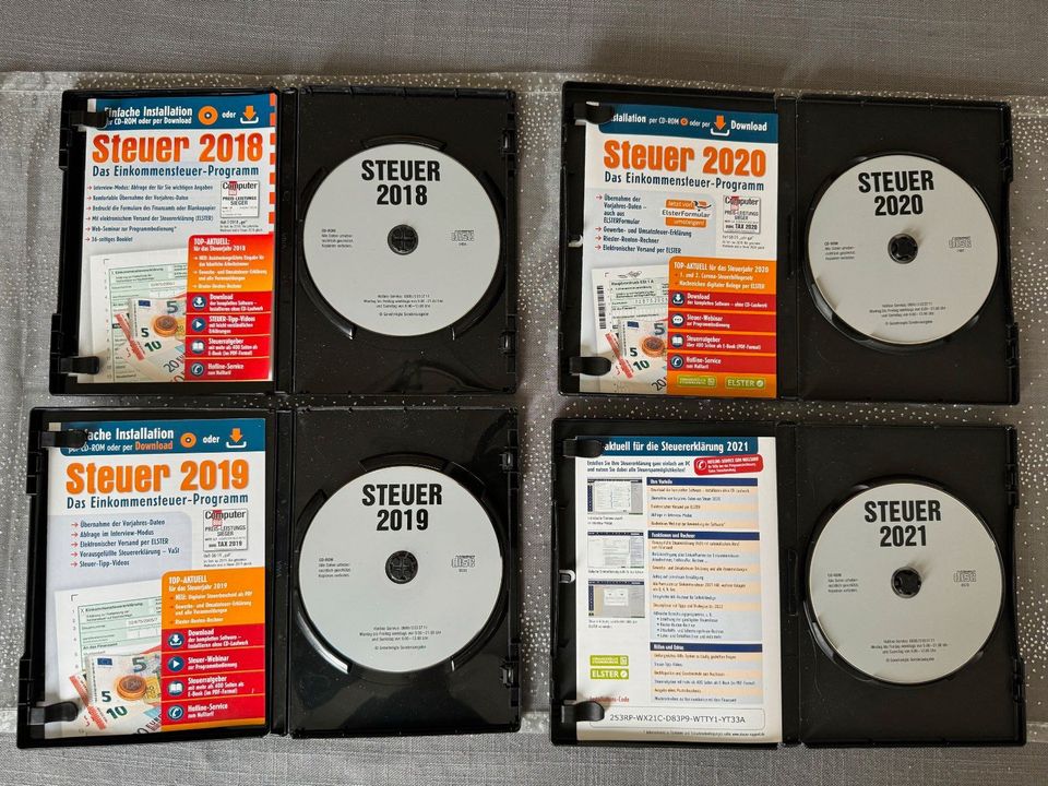 Aldi Steuer CD 2018 + 2019 + 2021 in Friedrichsdorf