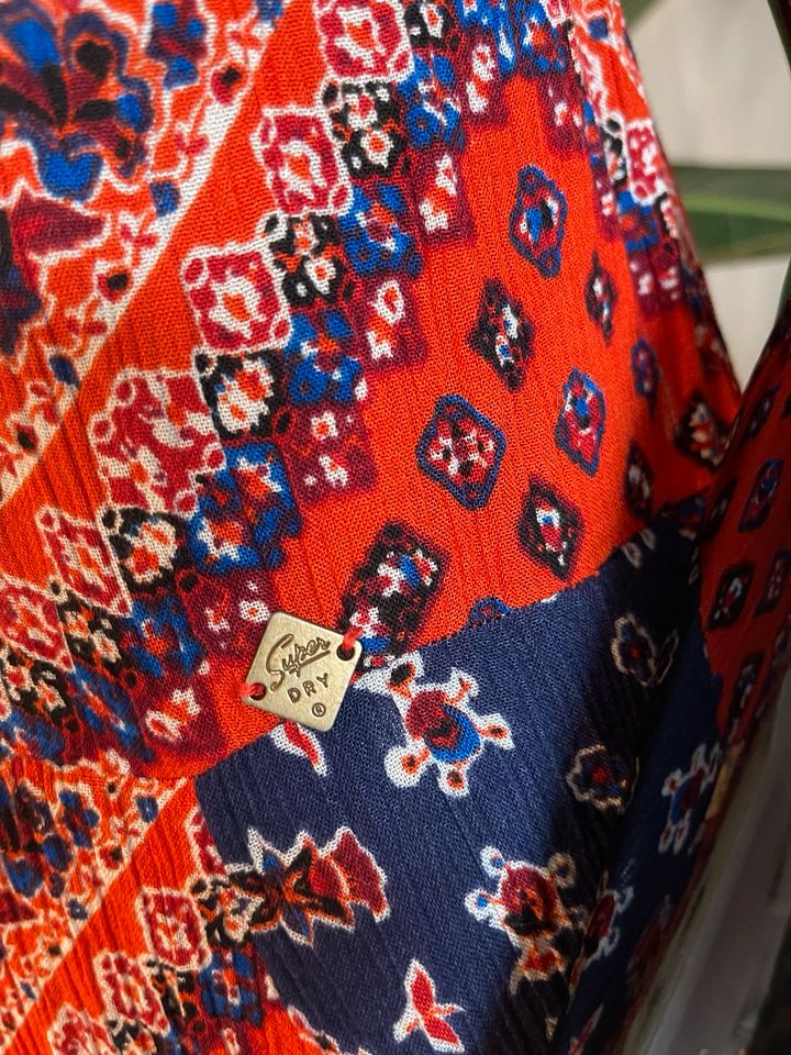 Superdry Boho Maxi Kleid Damen Gr. 40 in Saarbrücken