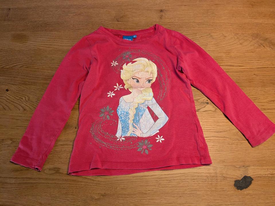 Pullover, Longsleeve, Langarmshirt 104/110, Elsa, Eiskönigin in Klein Nordende
