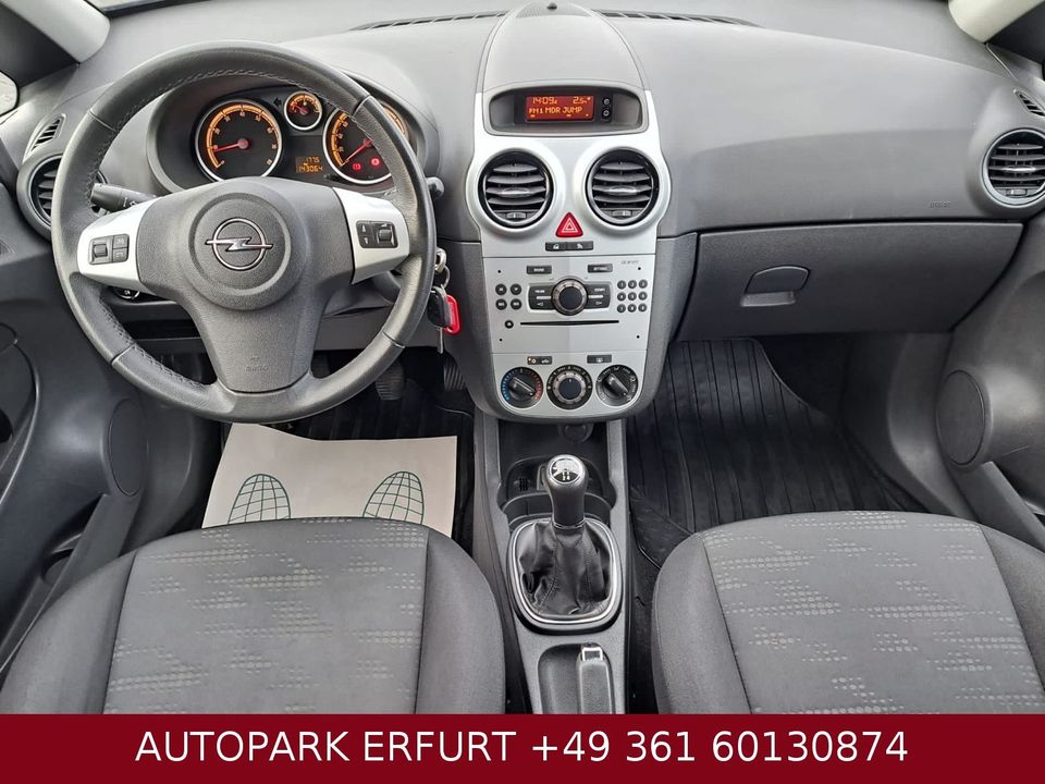 Opel Corsa D Satellite*Klima*Temp*TÜV+SERVICE+GARANT in Erfurt