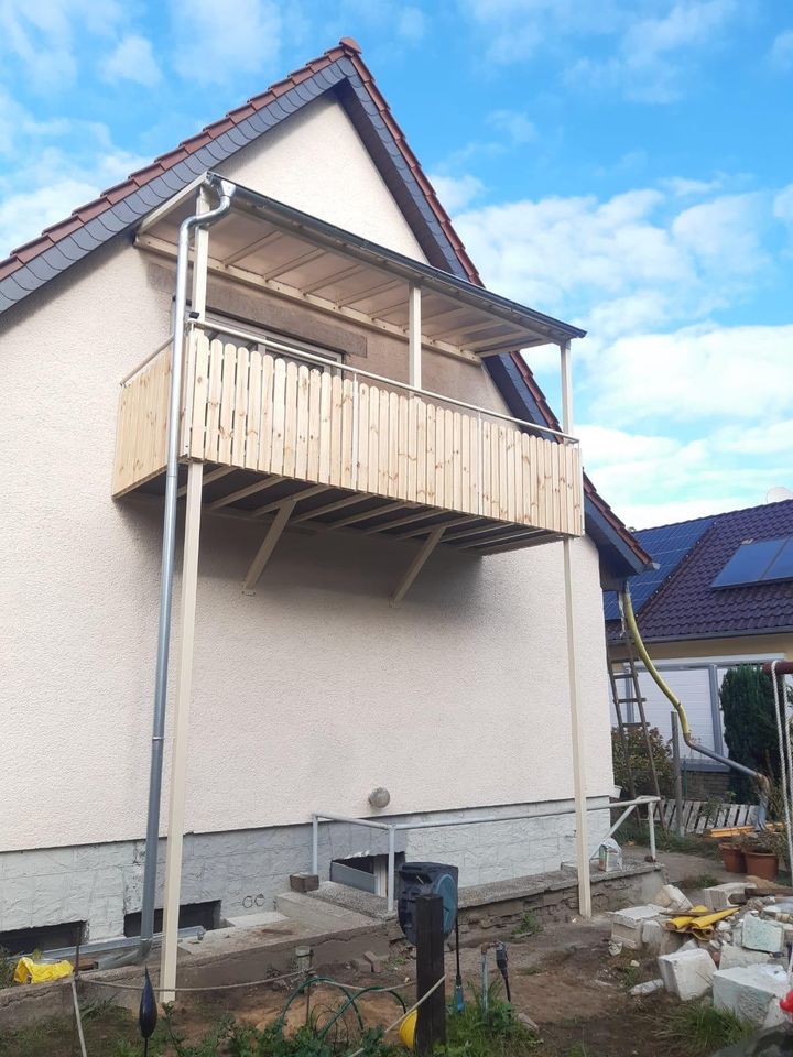 Balkon bauen Terasse Metallbau aus Polen in Essen