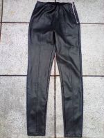 Leder Legging, Hose, Kunstleder, schwarz, Gr S, 36 Bayern - Ringelai Vorschau