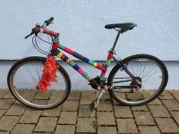 Originell, fahrbereit,Deko Fahrrad,Unikat,,umhäkelt,bunt,26Zoll Bayern - Absberg Vorschau