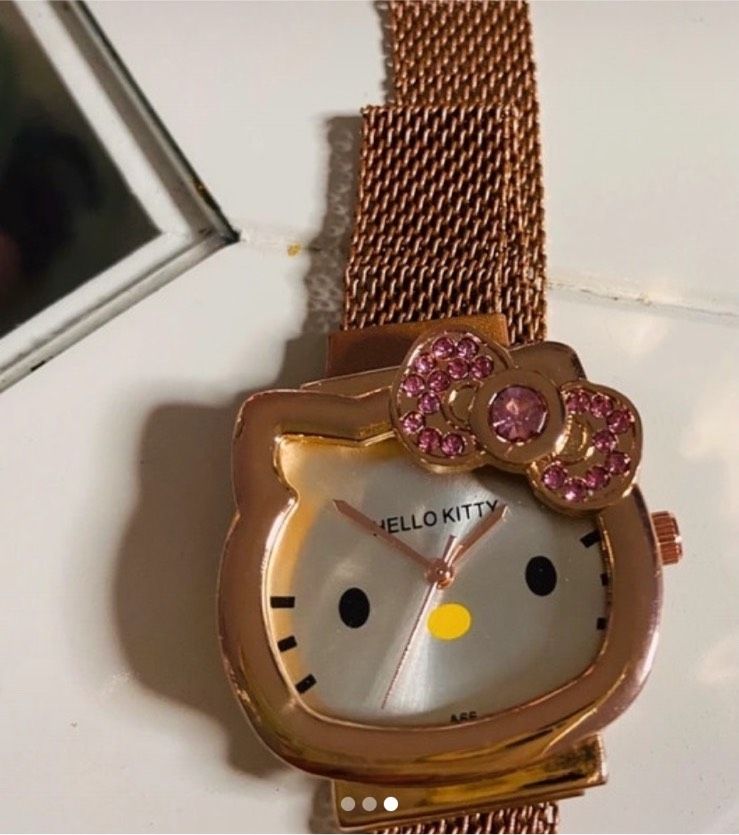 Hello Kitty Armband Uhr Rosé Gold Sanrio in Postbauer-Heng