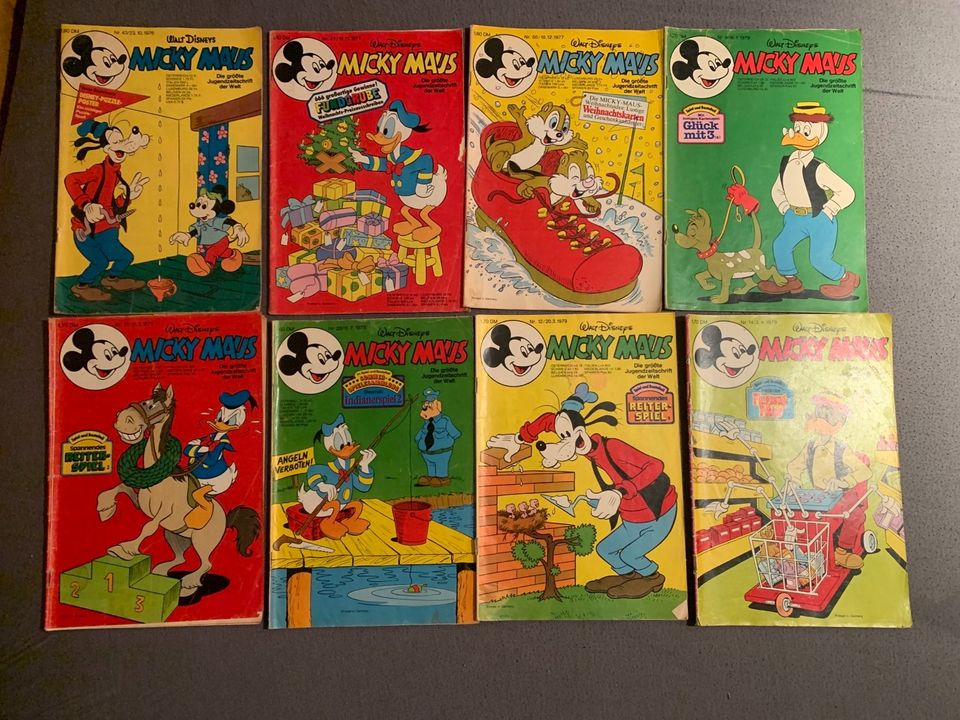 Comics (1976-2006): Donald Duck, Micky Maus, MAD….. in Herne