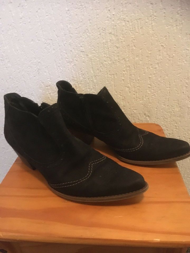 Stiefeletten Paul Green Gr. 38 schwarz neuwertig in Dortmund