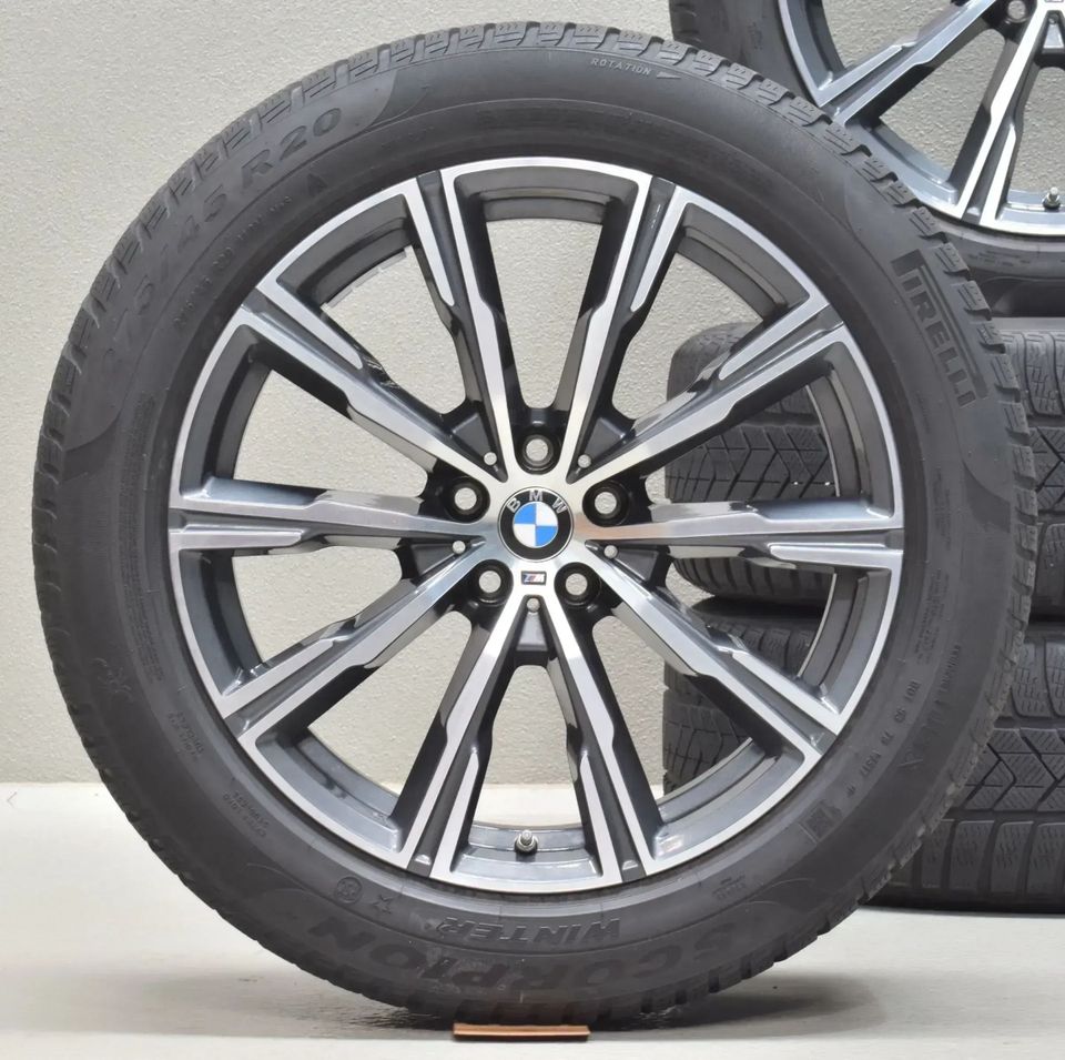Original BMW X5 G05 X6 G06 20 Zoll Winterreifen Felgen Reifen in Großmehring
