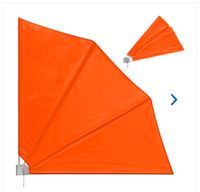 2 Balkonfächer 140x140 Farbe Orange Neu Bayern - Augsburg Vorschau