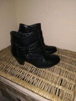 Damen Leder Stiefeletten Janet D. Gr. 38 schwarz Berlin - Hohenschönhausen Vorschau