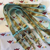 AIDAprima Taufband Hamburg Schlüsselband AIDA Lanyard NEU Folie Brandenburg - Karstädt Prignitz Vorschau