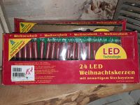 LED Weihnachtskerzen 2 x a24 LED Rheinland-Pfalz - Kesseling Vorschau