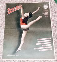 Sport im Bild 2. Dezemberheft 1954 Nr. 24, Schwebend leicht Sachsen - Bautzen Vorschau