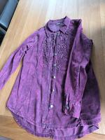 aubergine farbene Bluse von Tredy in Größe 36 Nordrhein-Westfalen - Herzogenrath Vorschau