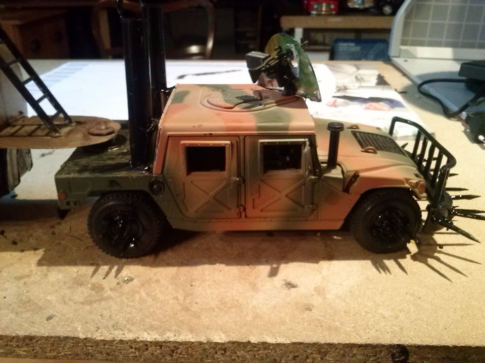 Modell auto 1:18 umbau Mad Max V8 in Wennigsen