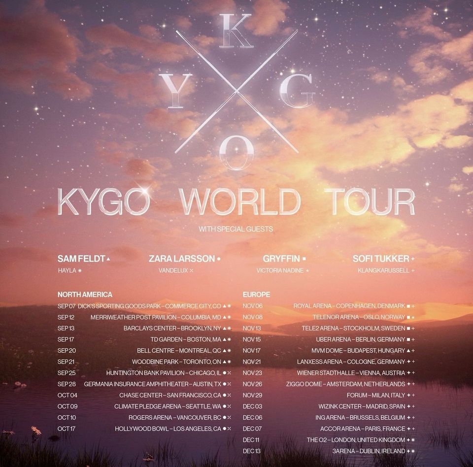 kygo tour tickets