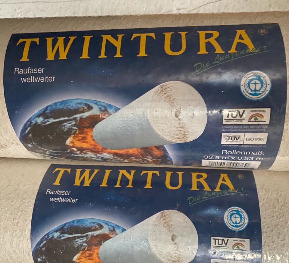 3x Raufaser Tapete, Twintura 33,5 x 0,53 in Vlotho