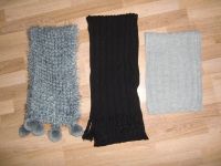 Schal grau glänzend schwarz grau Strickware Stück ab 3 Euro Nordrhein-Westfalen - Recke Vorschau