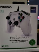 Nagelneuer Nacon Pro Compact Xbox Controller - Weiß Niedersachsen - Rhauderfehn Vorschau