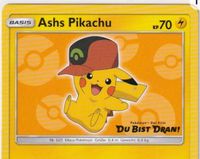 Pokemon Ashs Pikachu SM110 Seltenheit Promo Karte / boosterfrisch Rostock - Stadtmitte Vorschau