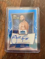 WWE Topps Chrome Jacob Fatu Auto /150 Niedersachsen - Otterndorf Vorschau