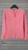 leuchtend Bluse lachs pink-orange, Eterna slim fit 38 Bayern - Plattling Vorschau