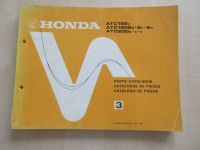 Honda ACT 185 200 Ersatzteil Katalog Parts List Catalog 1982 Nordrhein-Westfalen - Gelsenkirchen Vorschau