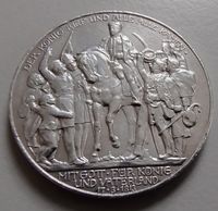 3 Mark, 1913, Deutsches Kaiserreich, 100 Jahre Befreiungskriege Bayern - Elsenfeld Vorschau