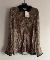 Neu Mos Mosh Bluse Gr. S Paisley Muster Grün Braun NP 139€ West - Nied Vorschau