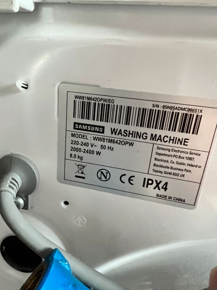Samsung Waschmaschine Addwash 8kg an Bastler in Andernach