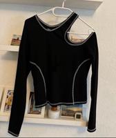Bershka Langarmshirt Shirt schwarz schulterfrei Hannover - Mitte Vorschau