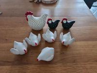 Hühner aus Keramik Frühlingsdeko Osterdeko Hessen - Griesheim Vorschau
