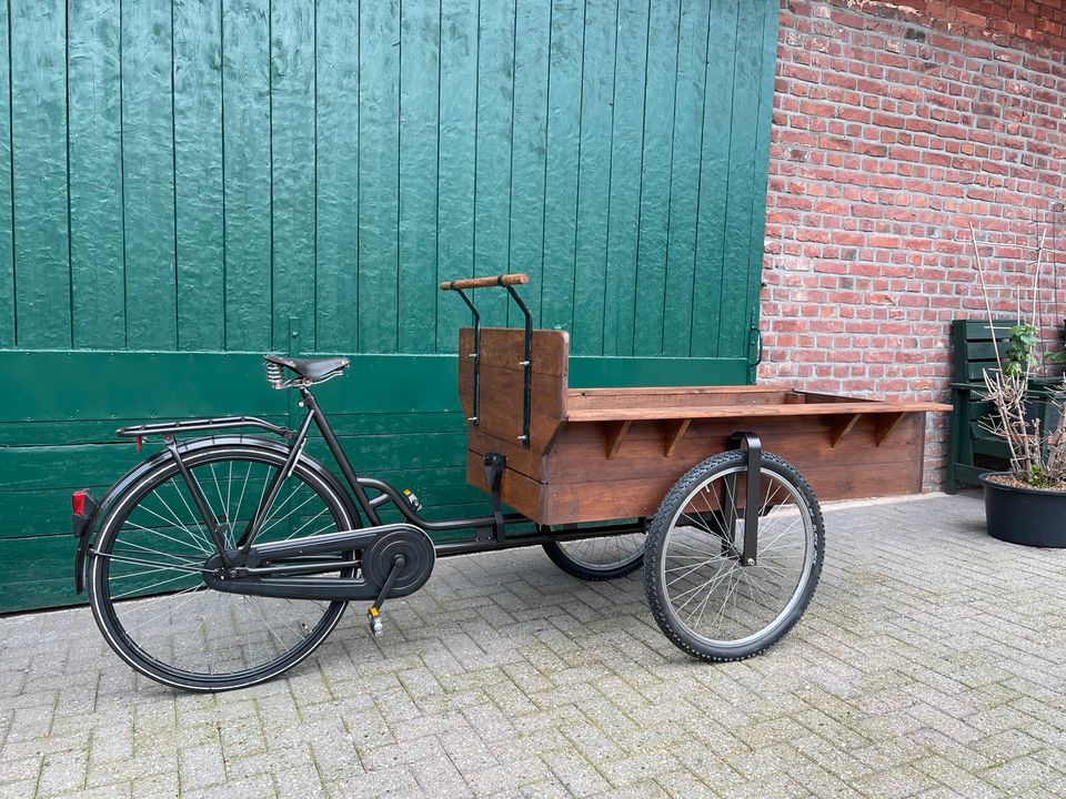 Coffee Bike Food Bike Bakfiets Marktstand Messe Verkaufsstand in Mönchengladbach