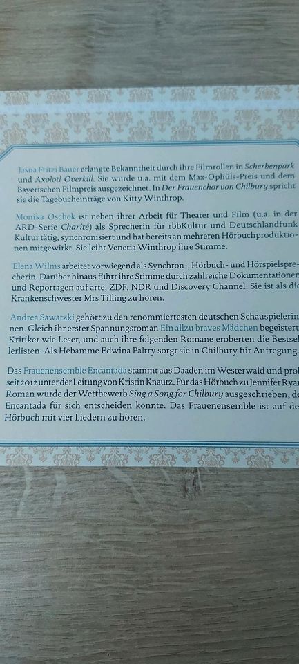 Hörbuch Der Frauenchor von Chilbury in Wurmlingen