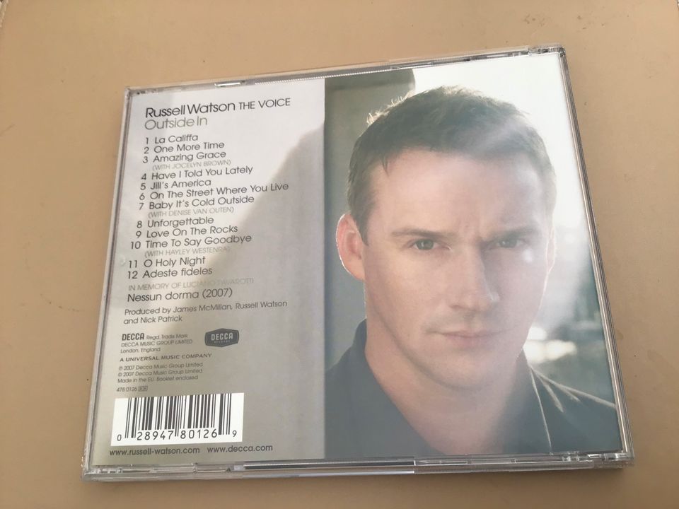 Russell Watson - the voice - outside in - CD in Waldems