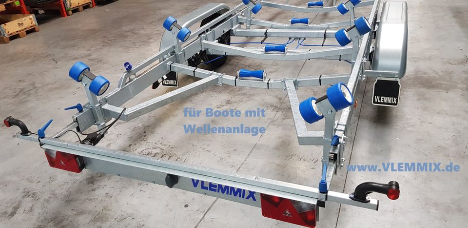 Bootsanhänger VLEMMIX MOTORBOOT Trailer 2700 WERKSVERK. ab VENLO in Königsdorf