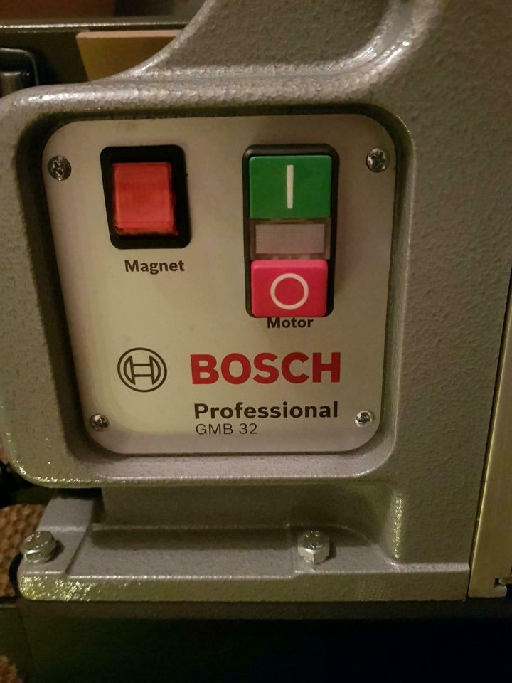 BOSCH GMB32 MAGNETBOHRSTÄNDER Elektromagnet ohne Bohrmaschine in Satrup