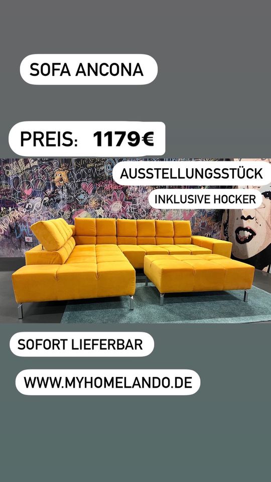 Sofa Couch Wohnlandschaft Top Sale Angebote sofort lieferbar in München