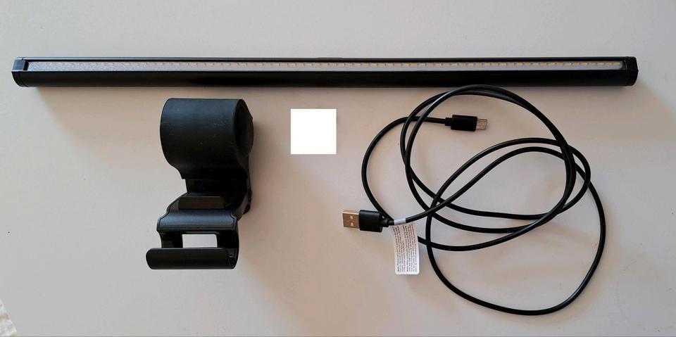 OOWOLF [Exklusiv Original Design] Computer Monitor Lampe, Duale L in Trebur